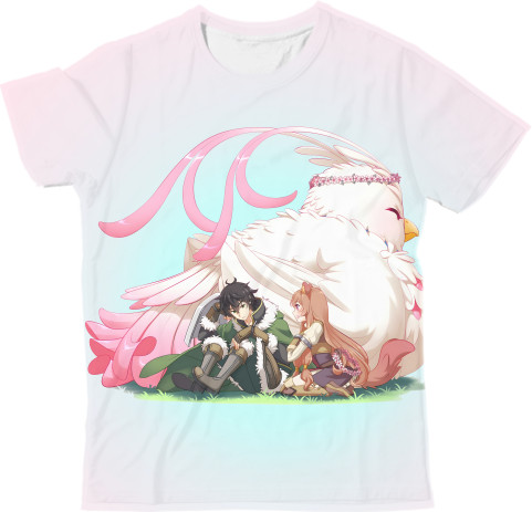 Man's T-shirt 3D - Tate no Yuusha no Nariagari - Mfest