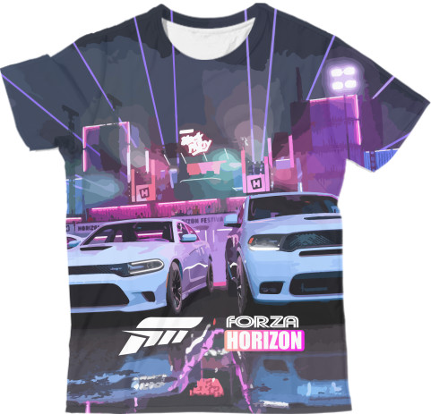 Man's T-shirt 3D - Froza Horizon NEW Топ - Mfest