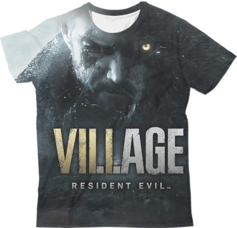 Man's T-shirt 3D - resident evil 8 - Mfest