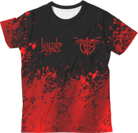 Man's T-shirt 3D - Lamb of God 8 - Mfest