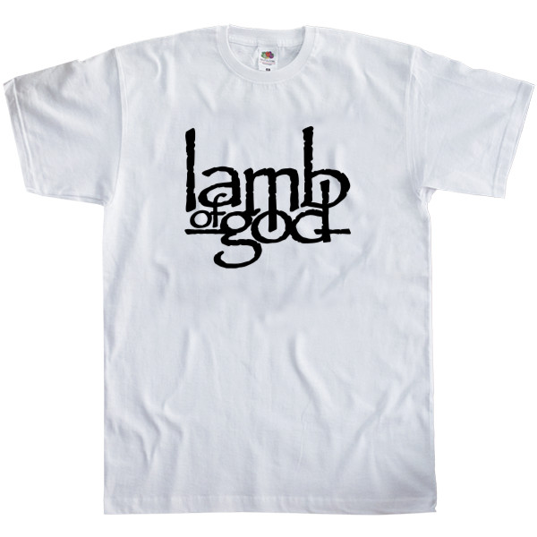 Men's T-Shirt Fruit of the loom - Lamb of God 16 - Mfest