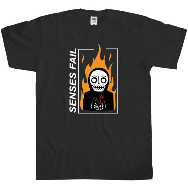 Men's T-Shirt Fruit of the loom - Senses fail 5 - Mfest