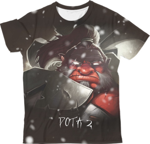 Man's T-shirt 3D - Dota Axe - Mfest