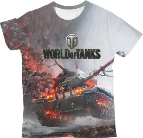 Футболка 3D Мужская - World of Tanks [2] - Mfest