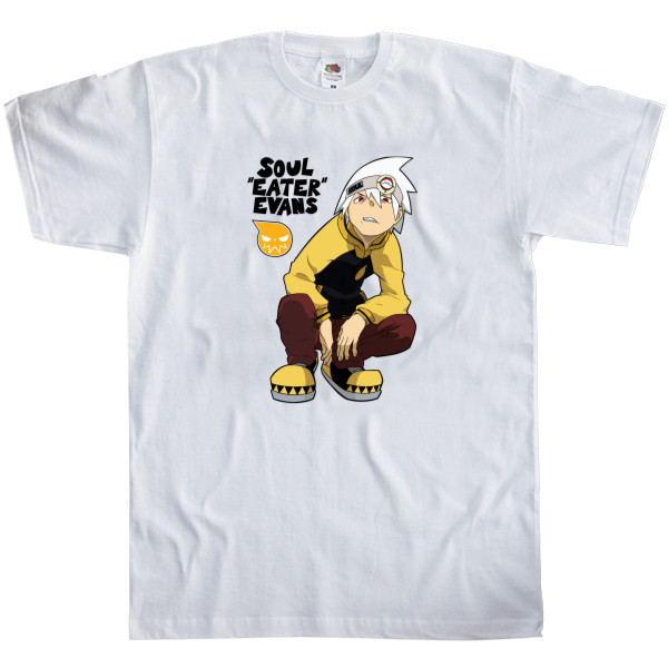 Men's T-Shirt Fruit of the loom - Soul Eater Evans - Mfest