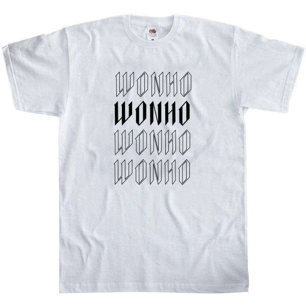 Футболка Класика Чоловіча Fruit of the loom - wonho logo - Mfest