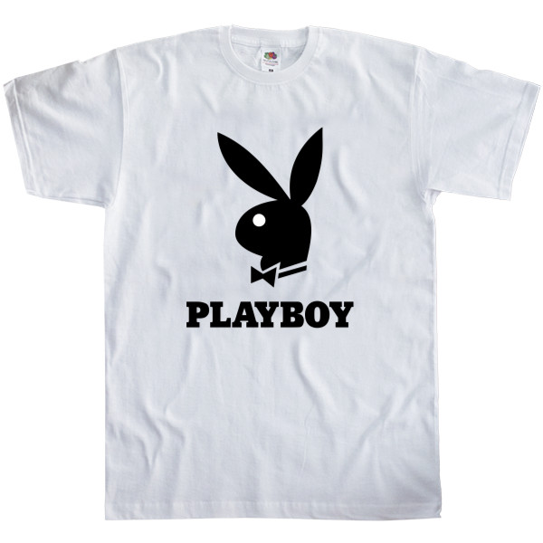 Футболка Классика Мужская Fruit of the loom - PLAYBOY 1 - Mfest