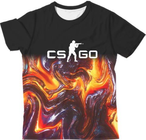 Man's T-shirt 3D - CS GO: Сплав - Mfest