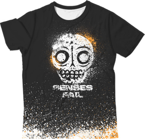 Man's T-shirt 3D - SENSES FAIL 8 - Mfest