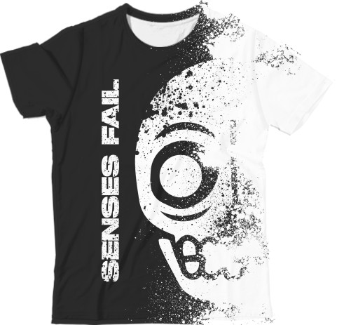 Man's T-shirt 3D - SENSES FAIL 7 - Mfest