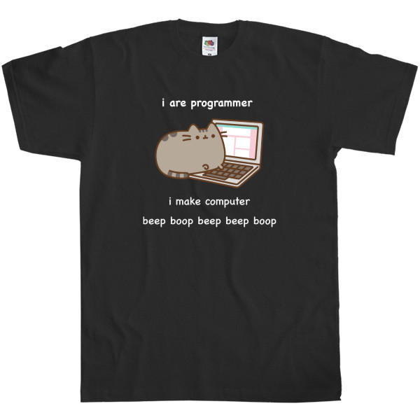 Men's T-Shirt Fruit of the loom - I are programmer - Mfest