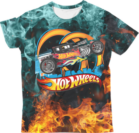 Man's T-shirt 3D - Hot Wheels [15] - Mfest