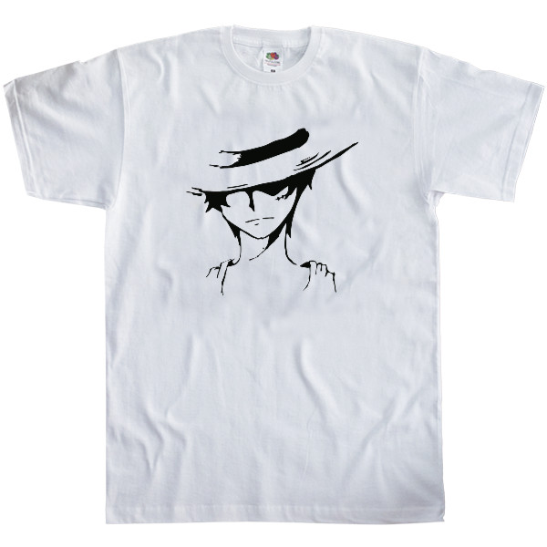 Men's T-Shirt Fruit of the loom - Monkey D. Luffy 3 - Mfest