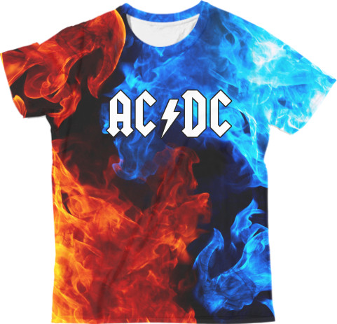 Man's T-shirt 3D - AC/DC 3 - Mfest