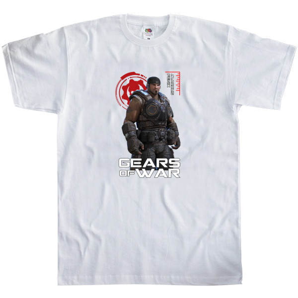 Men's T-Shirt Fruit of the loom - Gears of War 1 - Mfest