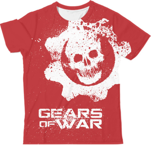 Man's T-shirt 3D - Gears of War 15 - Mfest