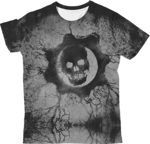 Man's T-shirt 3D - Gears of War 10 - Mfest