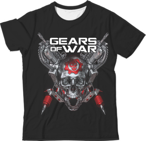 Man's T-shirt 3D - Gears of War 14 - Mfest