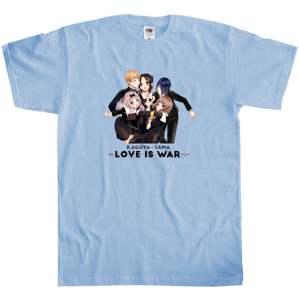 Men's T-Shirt Fruit of the loom - Kaguya-sama Love is War - Mfest