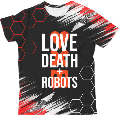 Man's T-shirt 3D - Love Death and Robots 6 - Mfest