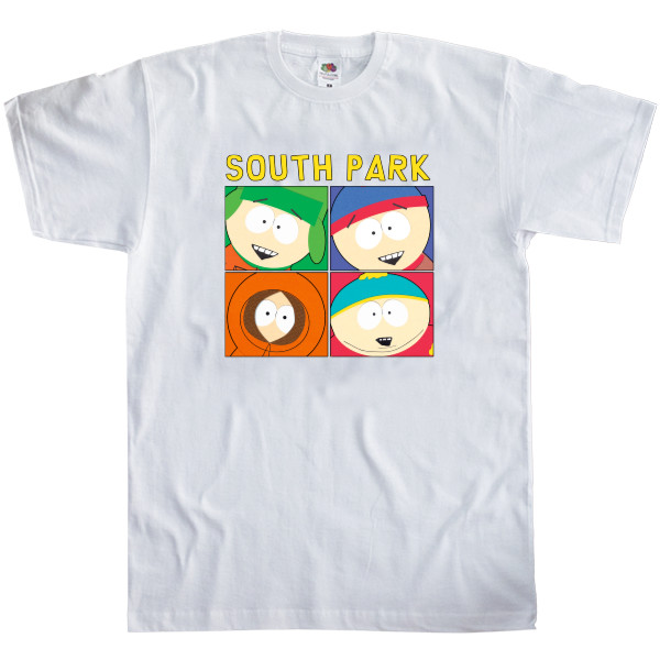 Men's T-Shirt Fruit of the loom - south park 1 - Mfest