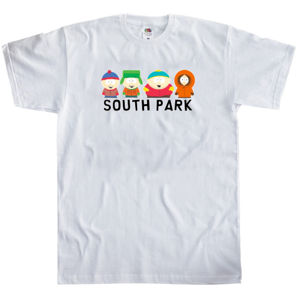 Men's T-Shirt Fruit of the loom - south park 5 - Mfest