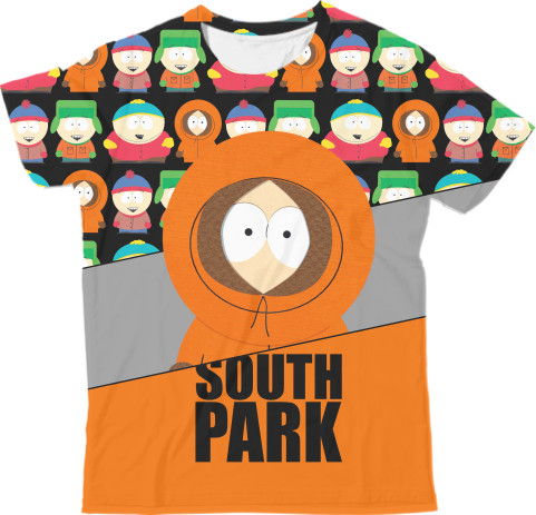 Man's T-shirt 3D - south park 10 - Mfest