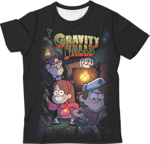 Man's T-shirt 3D - GRAVITY FALLS [2] - Mfest