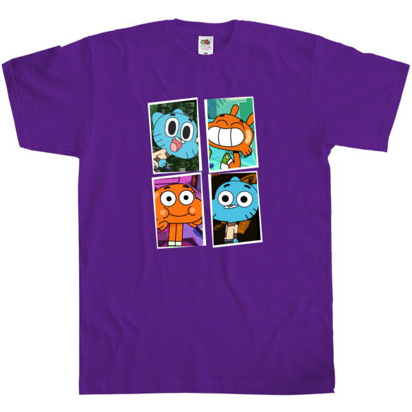 Men's T-Shirt Fruit of the loom - The Amazing World of Gumball [6] - Mfest