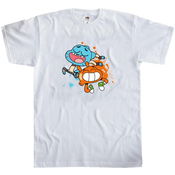 Men's T-Shirt Fruit of the loom - The Amazing World of Gumball [3] - Mfest