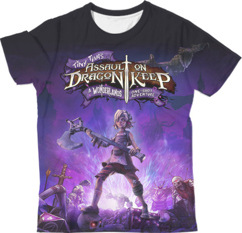 Man's T-shirt 3D - Tiny Tina’s Wonderlands [2] - Mfest