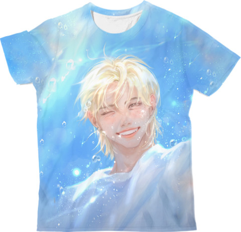 Man's T-shirt 3D - stray kids Felix - Mfest