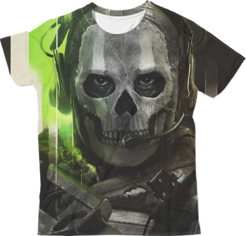 Man's T-shirt 3D - call of duty mw2 - Mfest