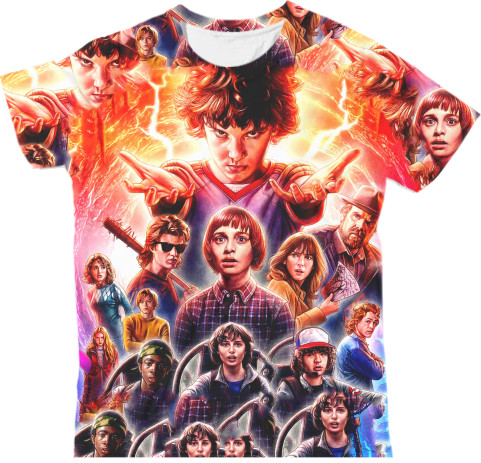 Man's T-shirt 3D - Stranger Things - Mfest