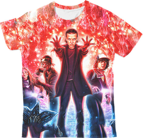 Man's T-shirt 3D - Stranger Things - Mfest