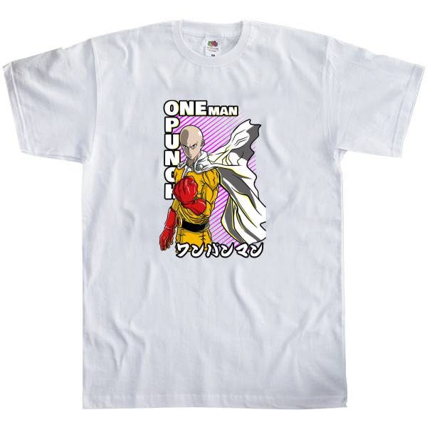 Men's T-Shirt Fruit of the loom - One Punch-Man 4 - Mfest