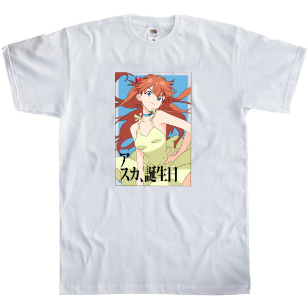 Men's T-Shirt Fruit of the loom - Asuka langley - Mfest