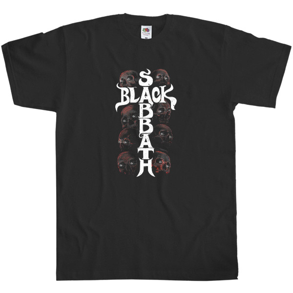 Men's T-Shirt Fruit of the loom - Black Sabbath 4 - Mfest