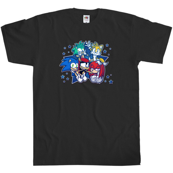 Men's T-Shirt Fruit of the loom - sonic 2 - Mfest