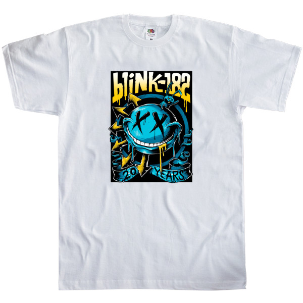 Men's T-Shirt Fruit of the loom - BLINK-182 [20] - Mfest