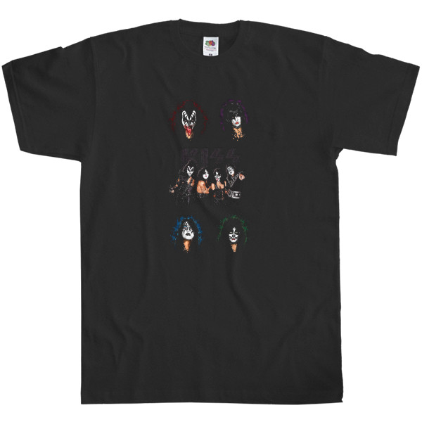 Men's T-Shirt Fruit of the loom - KISS 10 - Mfest