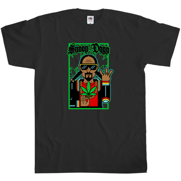 Men's T-Shirt Fruit of the loom - Snoop dogg - Mfest