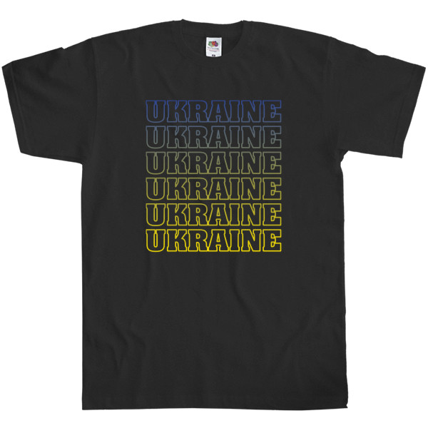 Men's T-Shirt Fruit of the loom - UKRAINE - Mfest