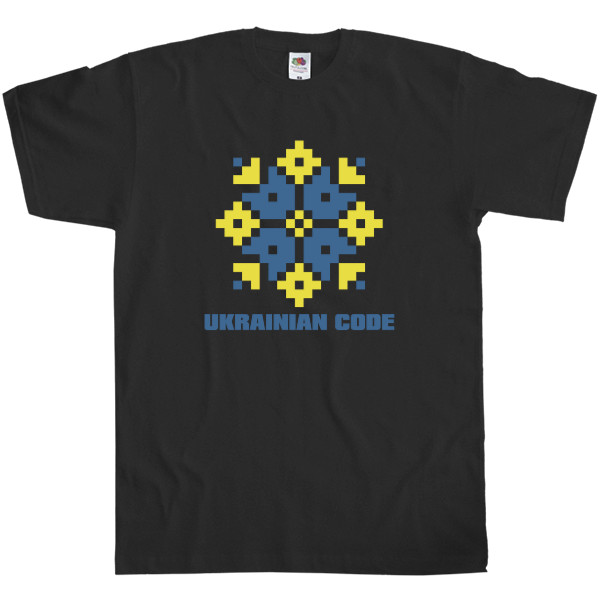 Men's T-Shirt Fruit of the loom - UKRAINIAN CODE - Mfest