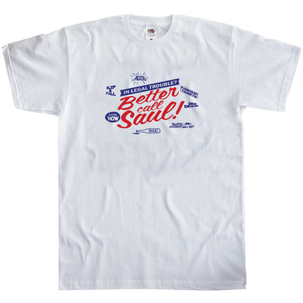 Men's T-Shirt Fruit of the loom - Better call saul - Mfest