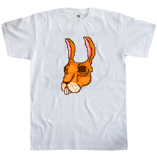 Men's T-Shirt Fruit of the loom - Hotline Miami (Mask 13) - Mfest