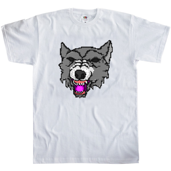 Men's T-Shirt Fruit of the loom - Hotline Miami (Mask 15) - Mfest