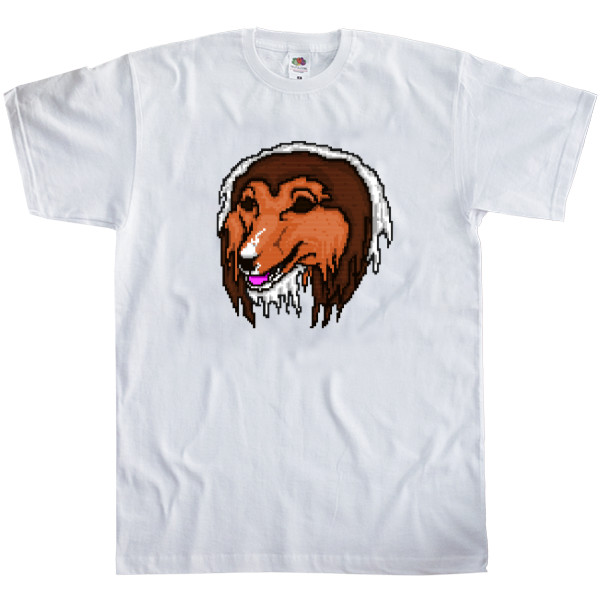 Men's T-Shirt Fruit of the loom - Hotline Miami (Mask 16) - Mfest