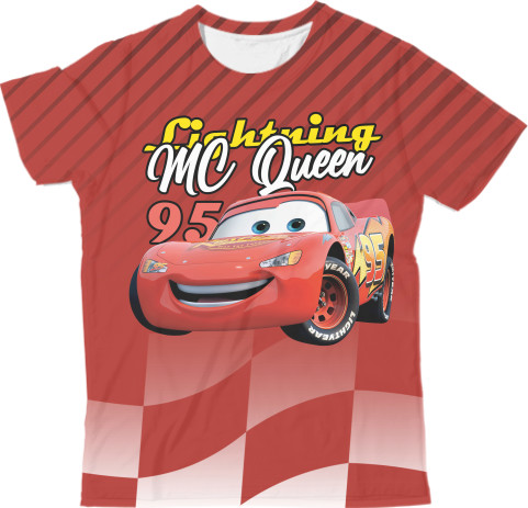 Man's T-shirt 3D - ТАЧКИ / CARS [4] - Mfest