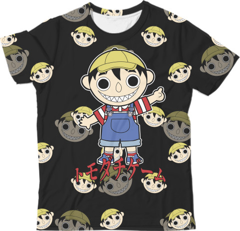 Man's T-shirt 3D - TOMODACHI GAME 2 - Mfest